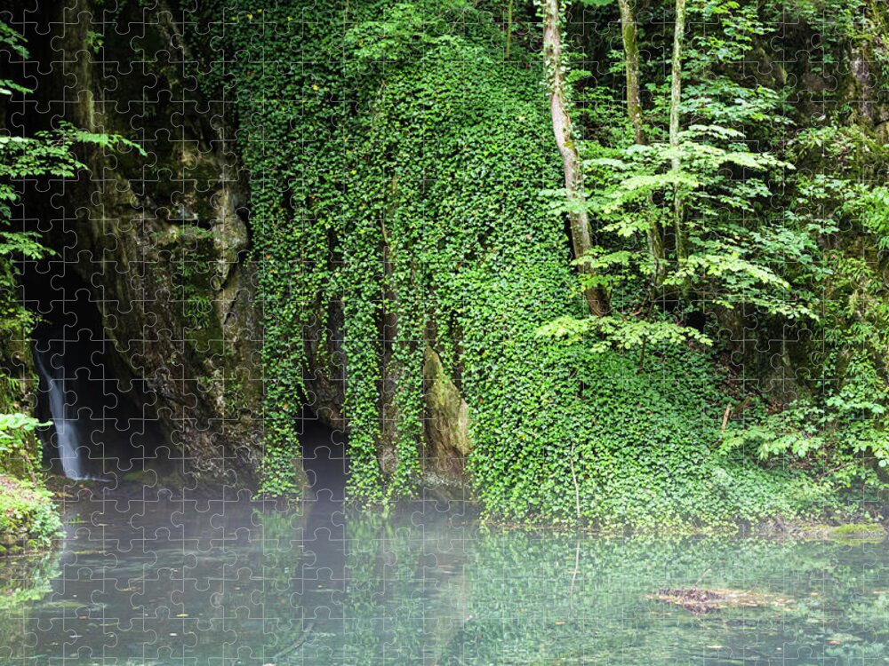 Bukk Mountains Jigsaw Puzzle featuring the photograph Mist on the water by Viktor Wallon-Hars