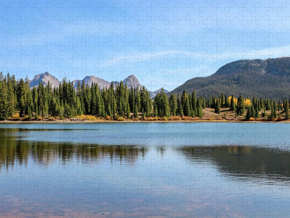 2020 Jigsaw Puzzle featuring the photograph Molas Lake View 2 by Dawn Richards