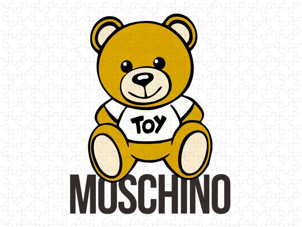 Moschino Bear Jigsaw Puzzle by Franklin Fran - Pixels