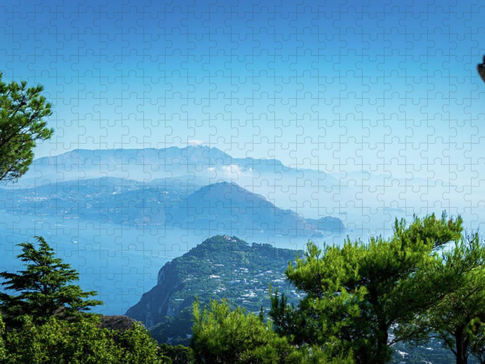 Mount Solaro Jigsaw Puzzle featuring the photograph Mount Solaro Vista by Michael Smith