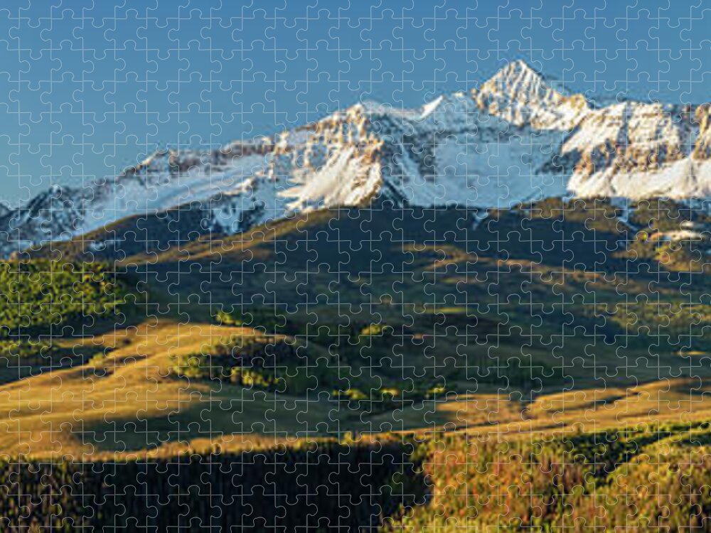  Jigsaw Puzzle featuring the photograph Mt. Willson Colorado by Wesley Aston