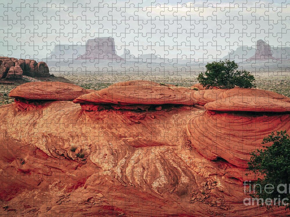 Southwest Jigsaw Puzzle featuring the photograph Mysterious Mystery Valley by Sea Change Vibes