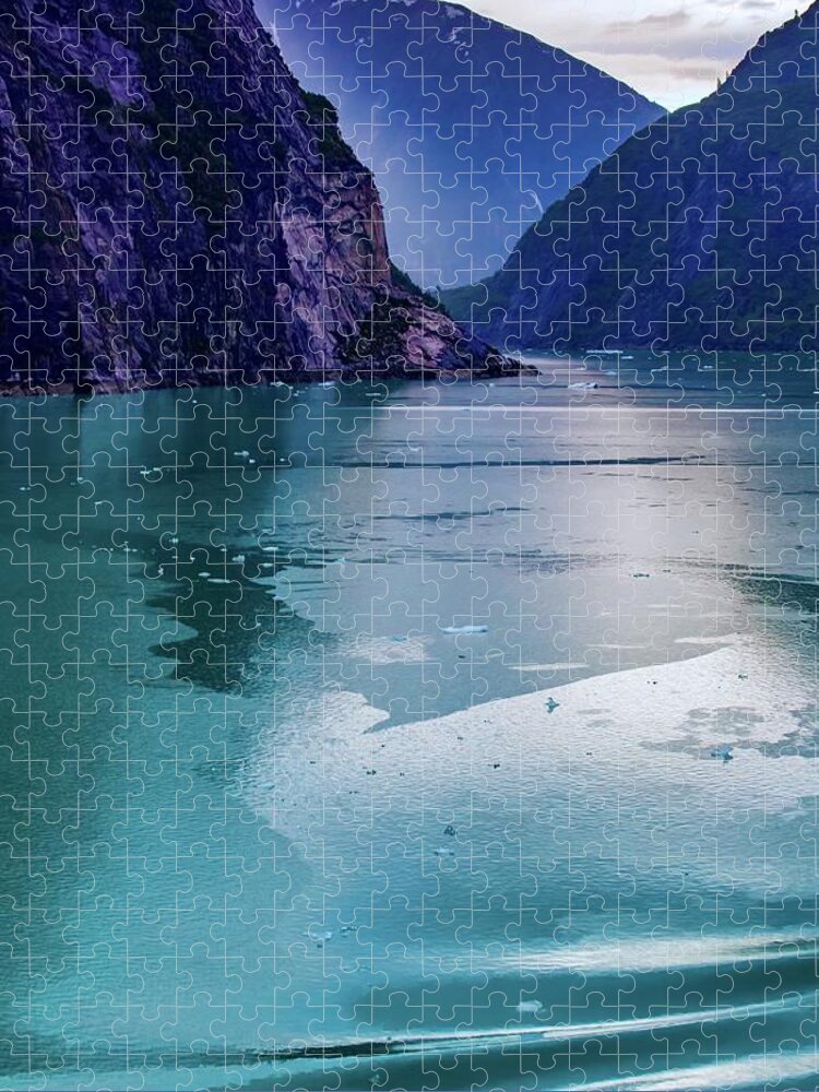 Alaska Jigsaw Puzzle featuring the photograph Mystical Alaska by Rochelle Berman