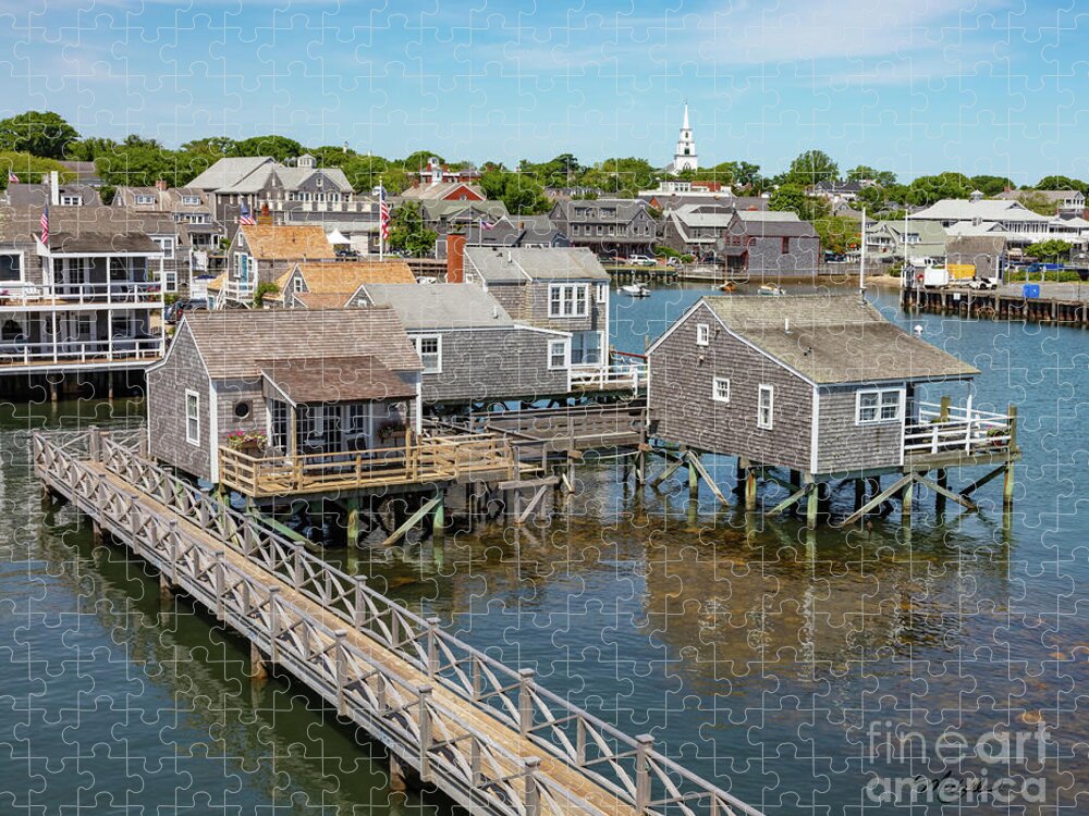 Nantucket In June Jigsaw Puzzle featuring the photograph Nantucket in June by Michelle Constantine