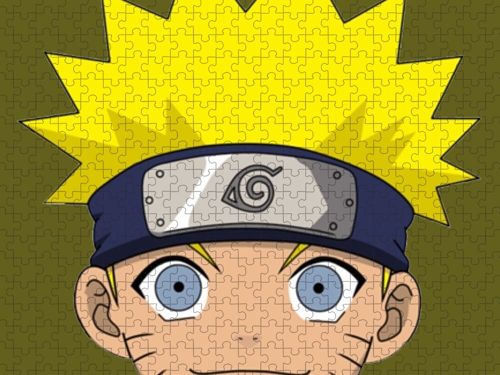 Naruto and Hinata - online puzzle