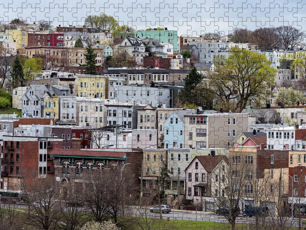 Bath House Jigsaw Puzzle featuring the photograph Nodine Hill by Kevin Suttlehan