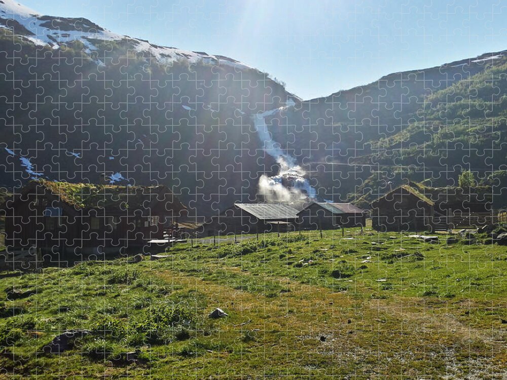 Norway Jigsaw Puzzle featuring the photograph Norway Norvege by Joelle Philibert