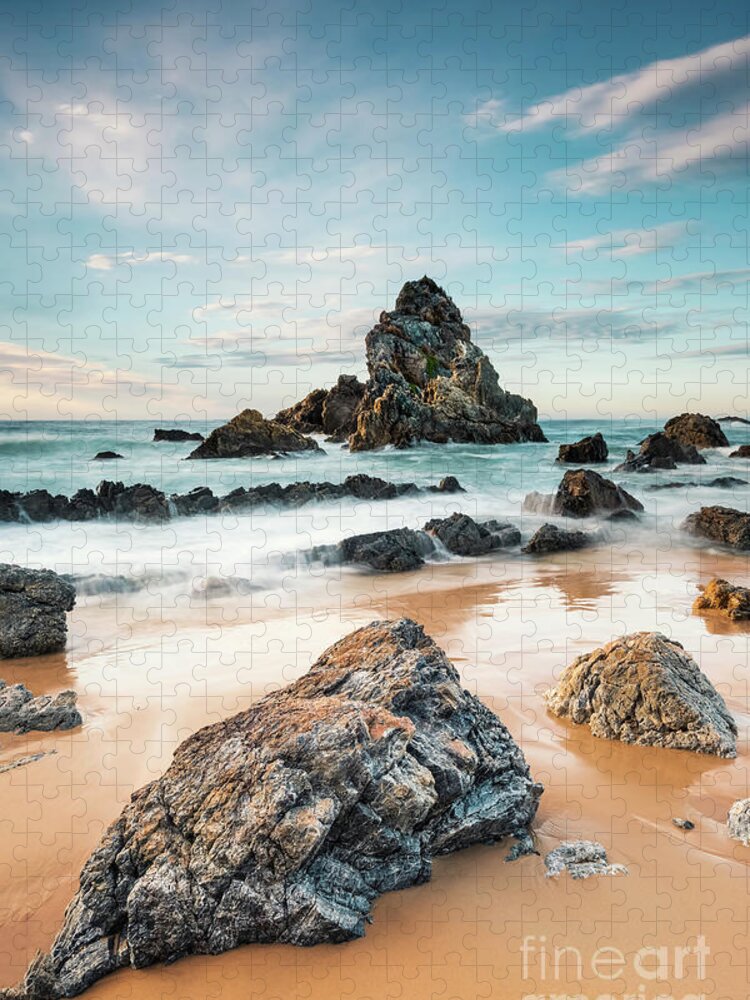 Kremsdorf Jigsaw Puzzle featuring the photograph Ocean Flows Into You by Evelina Kremsdorf
