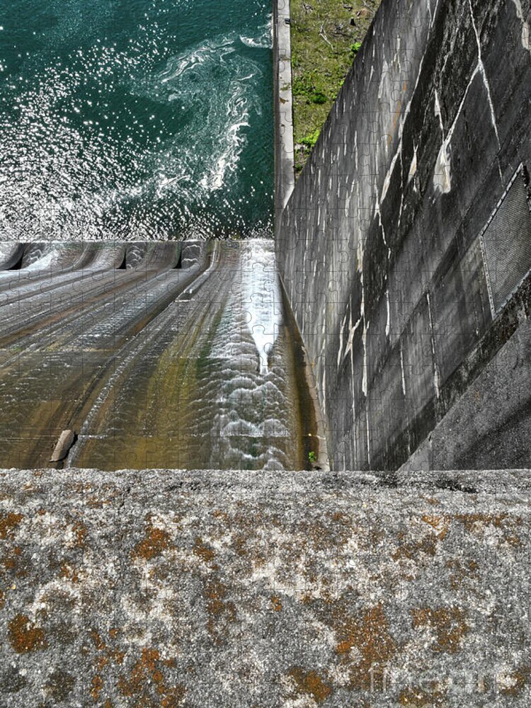 Norris Dam State Park Jigsaw Puzzle featuring the photograph On The Road 9 by Phil Perkins