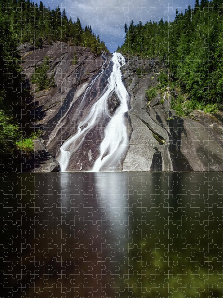 Explore Jigsaw Puzzle featuring the photograph Otter Falls 2 by Pelo Blanco Photo