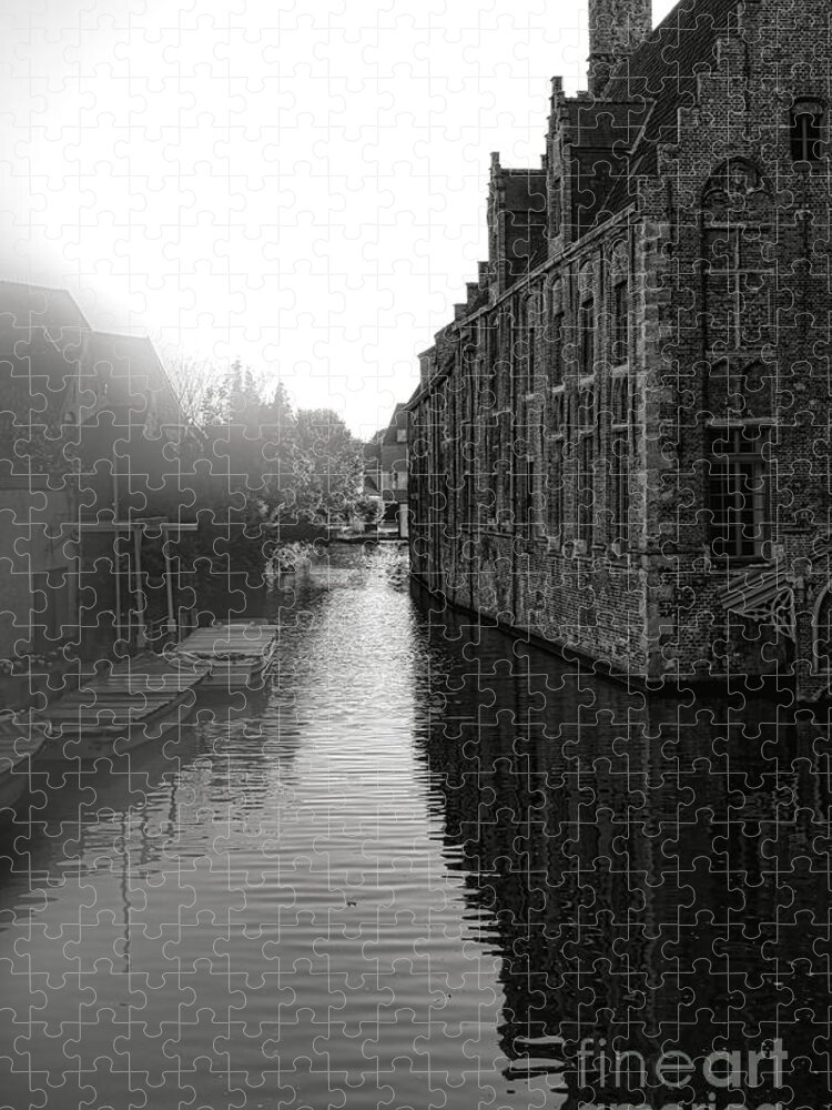 Bruges Jigsaw Puzzle featuring the photograph Oud Sint Janshospitaal by Olivier Le Queinec