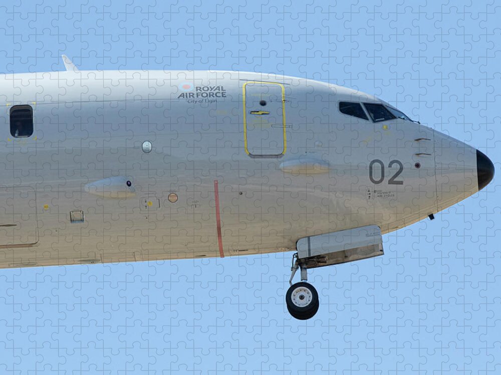 Boeing P 8 Poseidon Jigsaw Puzzle featuring the photograph P-8A Poseidon MPA1 by Airpower Art