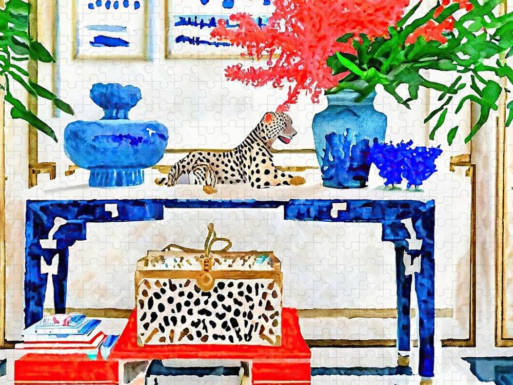 https://render.fineartamerica.com/images/rendered/default/flat/puzzle/images/artworkimages/medium/3/painting-cheetah-and-her-cub-in-blue-chinoiserie-n-akkash.jpg?&targetx=0&targety=-100&imagewidth=1000&imageheight=950&modelwidth=1000&modelheight=750&backgroundcolor=FB382D&orientation=0&producttype=puzzle-18-24&brightness=752&v=6