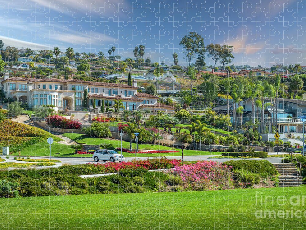Palos Verdes Jigsaw Puzzle featuring the photograph Palos Verdes Peninsula by David Zanzinger