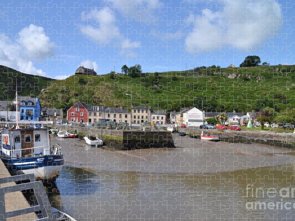 Waterford Jigsaw Puzzle featuring the photograph Passage East - Waterford by Joe Cashin