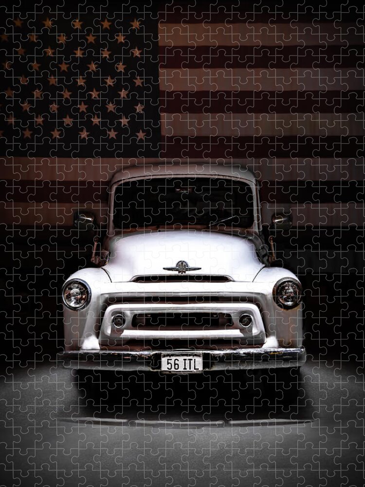International Jigsaw Puzzle featuring the photograph Patriot by Ryan Smith