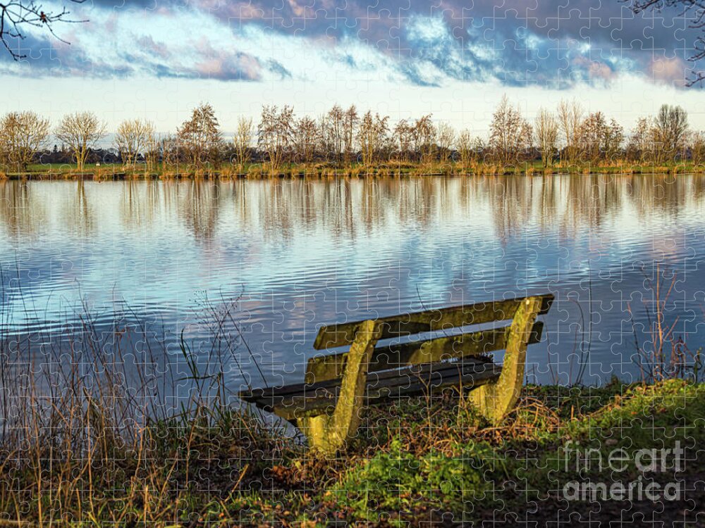 Willeskop Jigsaw Puzzle featuring the photograph Peacefulness by Casper Cammeraat