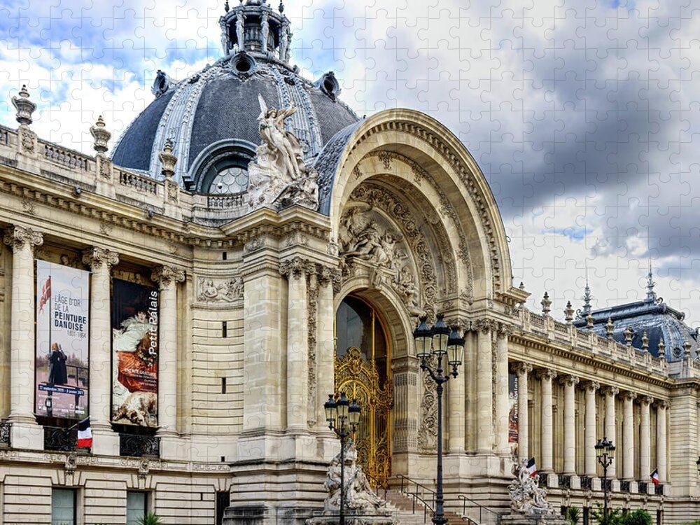 Petit Palais Paris Jigsaw Puzzle featuring the photograph Petit Palais Paris Full by Weston Westmoreland
