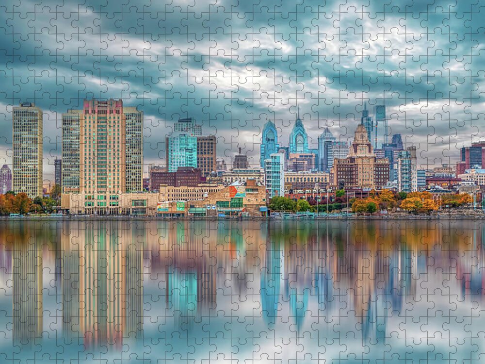 Pennsylvania Jigsaw Puzzle featuring the photograph Philadelphia by PB Photography
