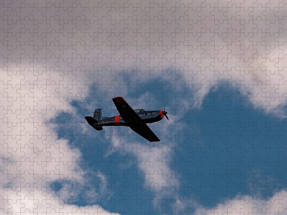 Pilatus P-3 Jigsaw Puzzle featuring the photograph Pilatus P-3 - 001 by Flees Photos
