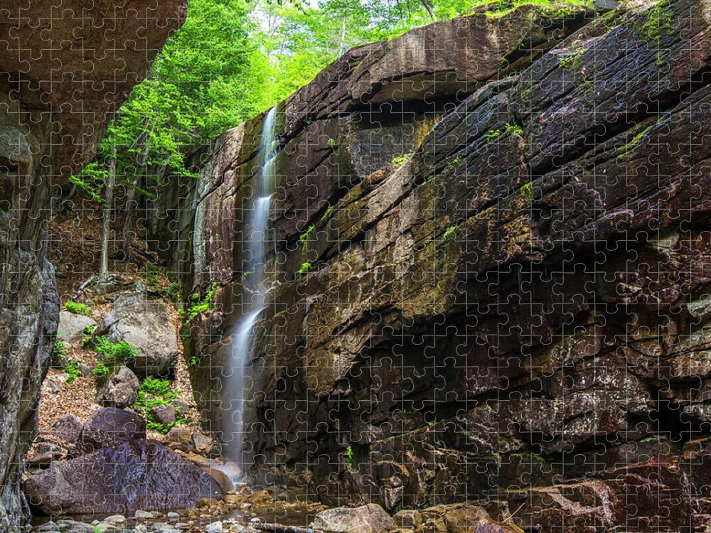 Pitcher Jigsaw Puzzle featuring the photograph Pitcher Falls Horizontal by Chris Whiton
