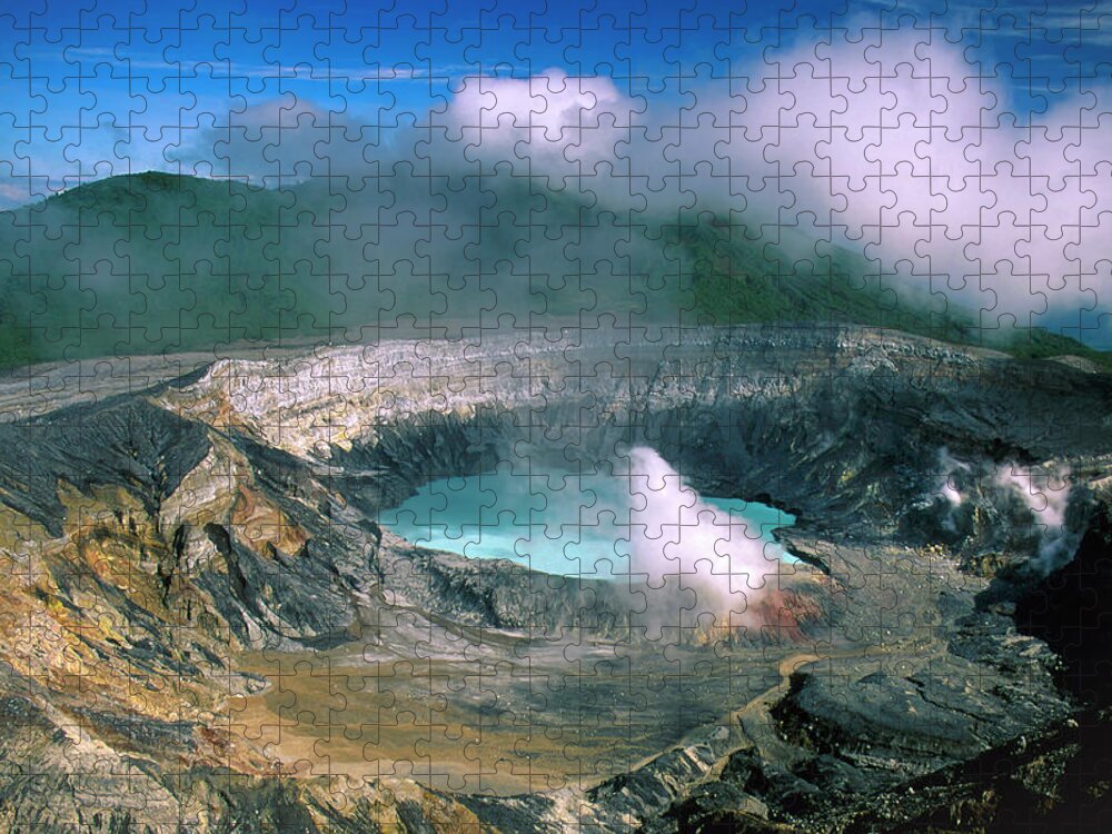 Central America Jigsaw Puzzle featuring the photograph Poas by Christian Heeb