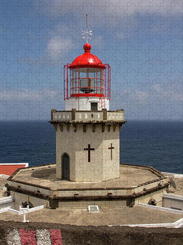 Nordeste Jigsaw Puzzle featuring the photograph Ponta Do Arnel Close Up by Denise Kopko