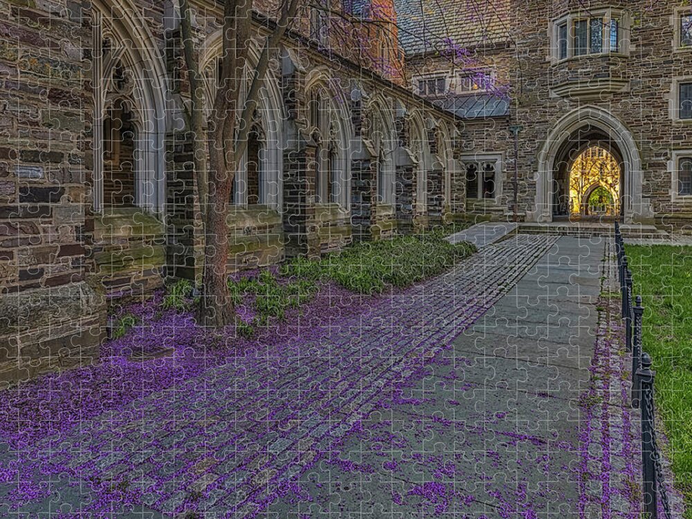 Princeton University Jigsaw Puzzle featuring the photograph Princeton University Spring by Susan Candelario