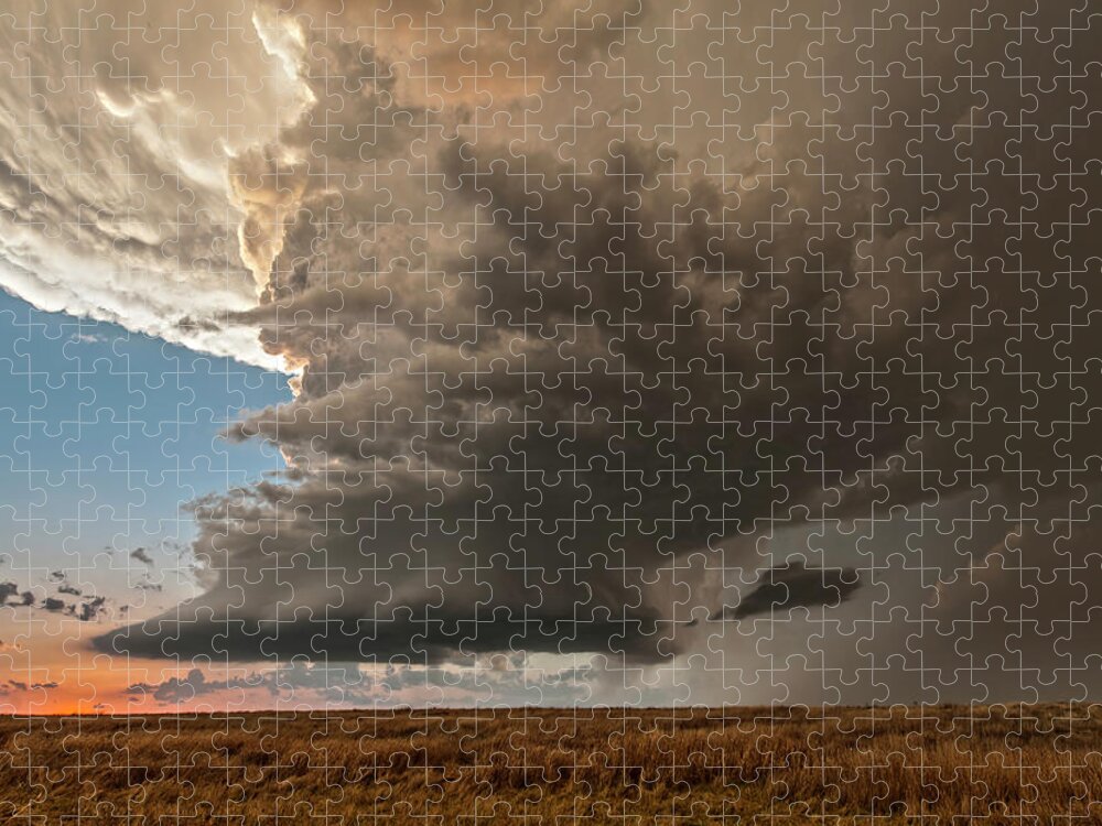 Weather Jigsaw Puzzle featuring the photograph Protection, Kansas by Colt Forney