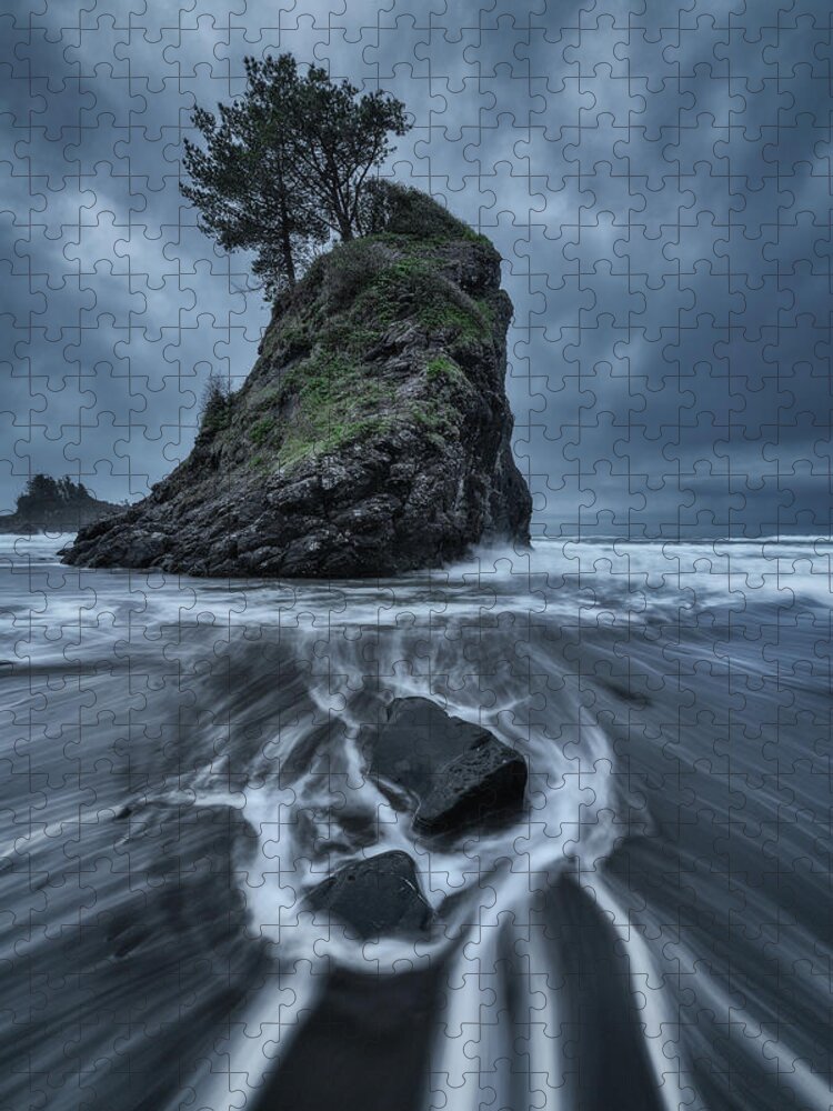 Ocean Jigsaw Puzzle featuring the photograph Pull Me In by Darren White
