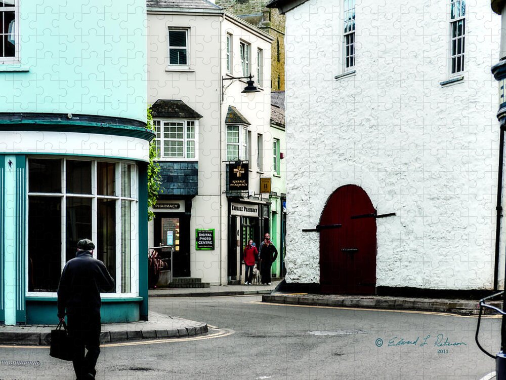 Ireland Jigsaw Puzzle featuring the photograph Quiet Walk by Ed Peterson