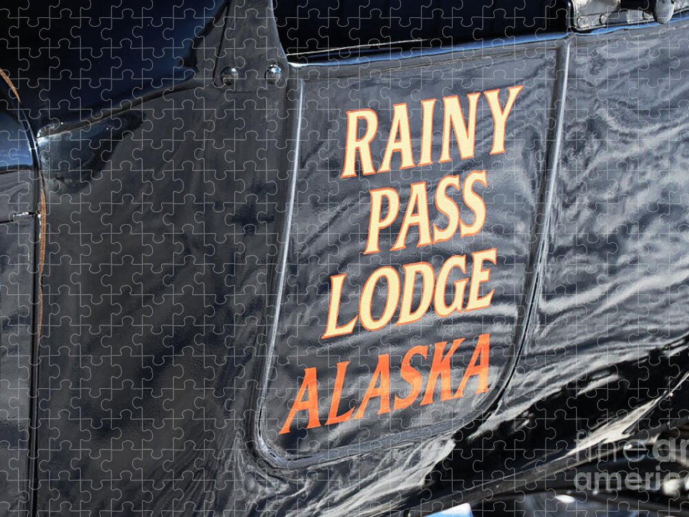Iditarod Jigsaw Puzzle featuring the photograph Rainy Pass Lodge Alaska by Doug Gist