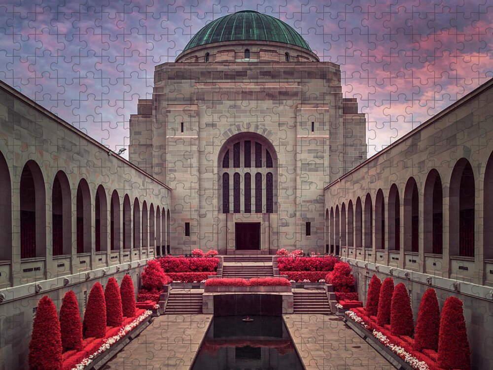 Canberra City Jigsaw Puzzle featuring the photograph Red Poppies by Ari Rex