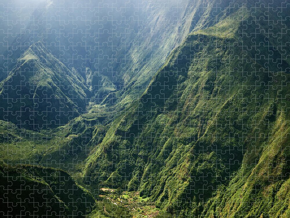 Reunion Island Jigsaw Puzzle featuring the photograph Reunion island - Ilet de Roche Plate by Olivier Parent