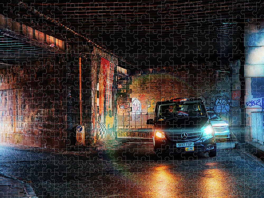 Traveling Jigsaw Puzzle featuring the photograph Road Back Home by Micah Offman