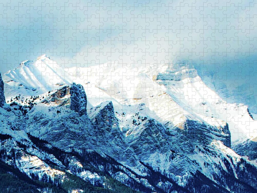 Photo Jigsaw Puzzle featuring the photograph Rocks, Big Rocks by Jerald Blackstock