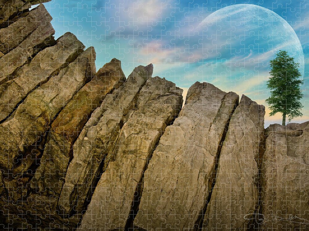 Rocky Jigsaw Puzzle featuring the photograph Rocky Summit by Dan Barba