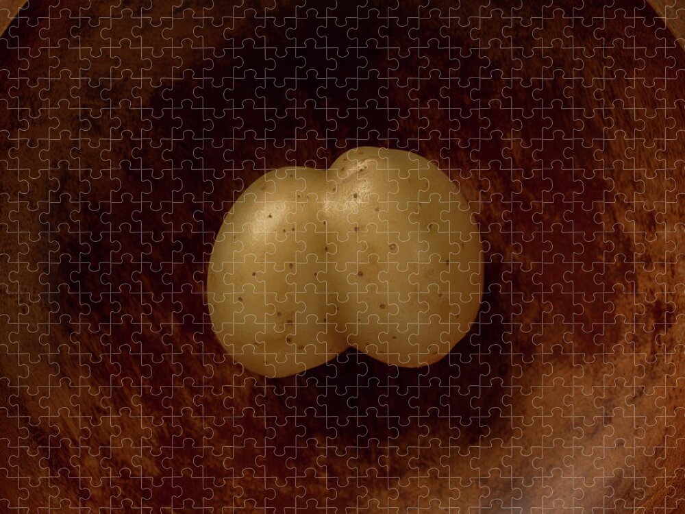 Potato Jigsaw Puzzle featuring the photograph Rude Potato #1 by David Smith