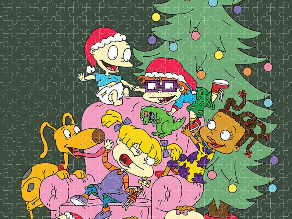 Rugrats Christmas Classic Puzzle for Sale by Suzanne Cook