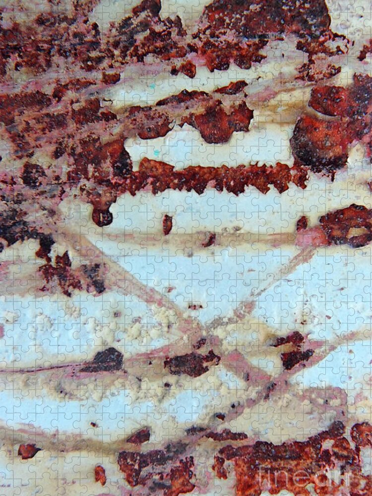 Photography Jigsaw Puzzle featuring the photograph Rust #10 by Stephanie Gambini