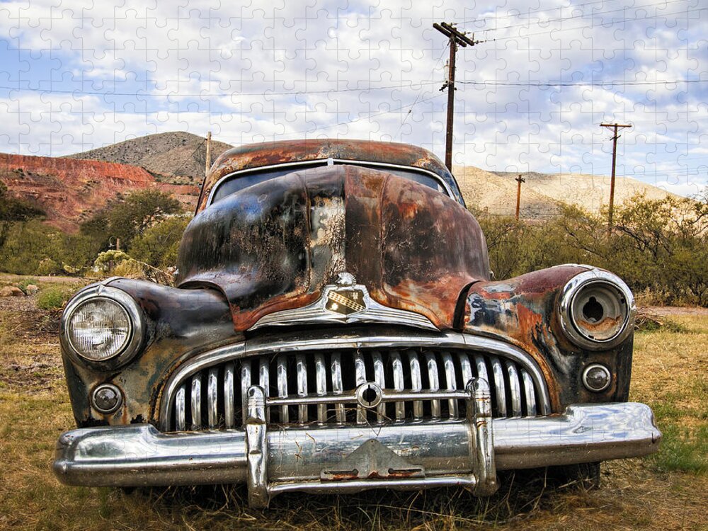 Rust Jigsaw Puzzle featuring the photograph Rusty by Carmen Kern