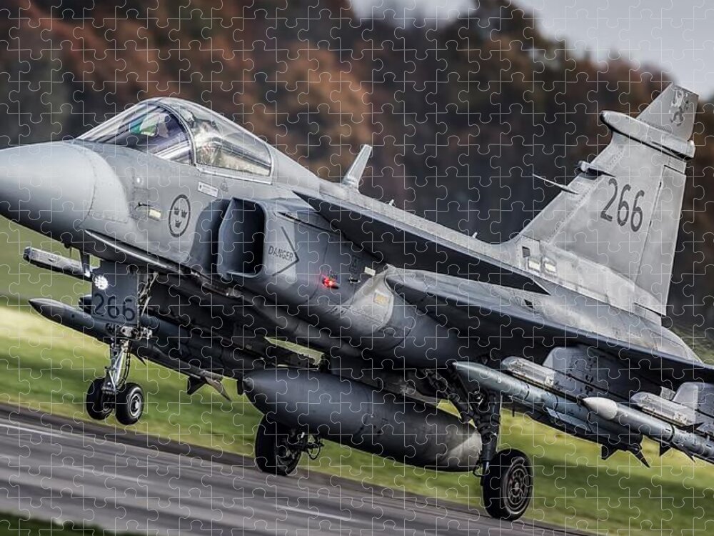Saab Jas 39 Gripen Puzzle For Sale By Gina White