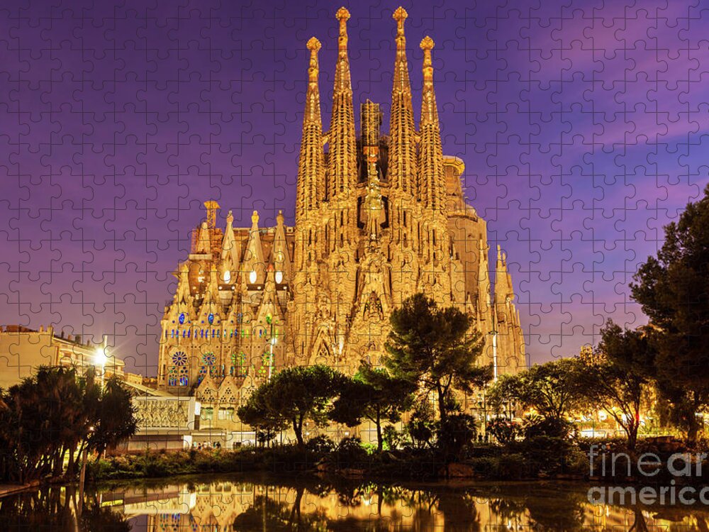 Educa World Heritage Series: Sagrada Familia, Barcelona 1000 Piece Puzzle –  The Puzzle Collections