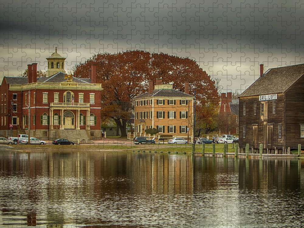 Salem Ma Jigsaw Puzzle featuring the photograph Salem's Maritime heritage by Jeff Folger