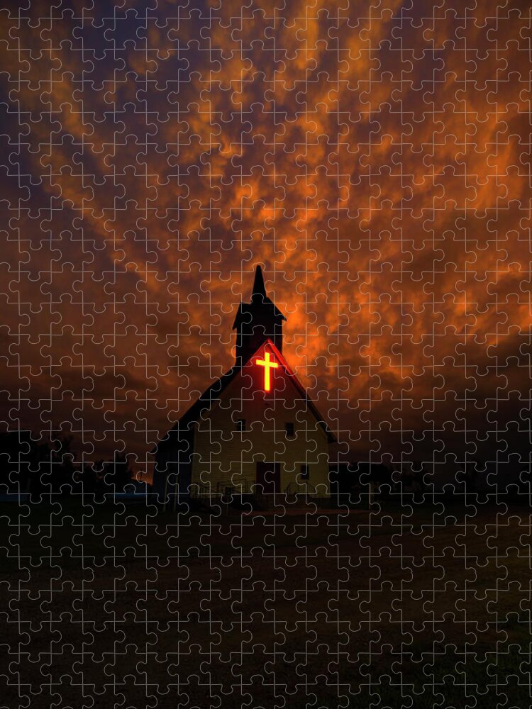Church Jigsaw Puzzle featuring the photograph Sanctified by Aaron J Groen