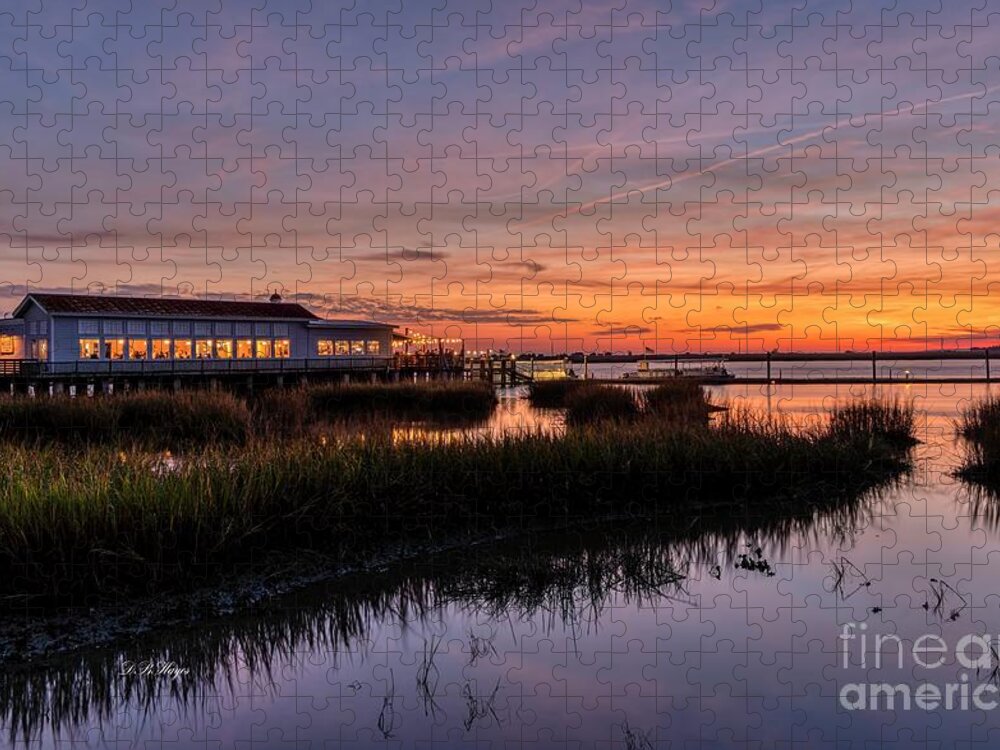 Sunsets Jigsaw Puzzle featuring the photograph Satisfaction by DB Hayes