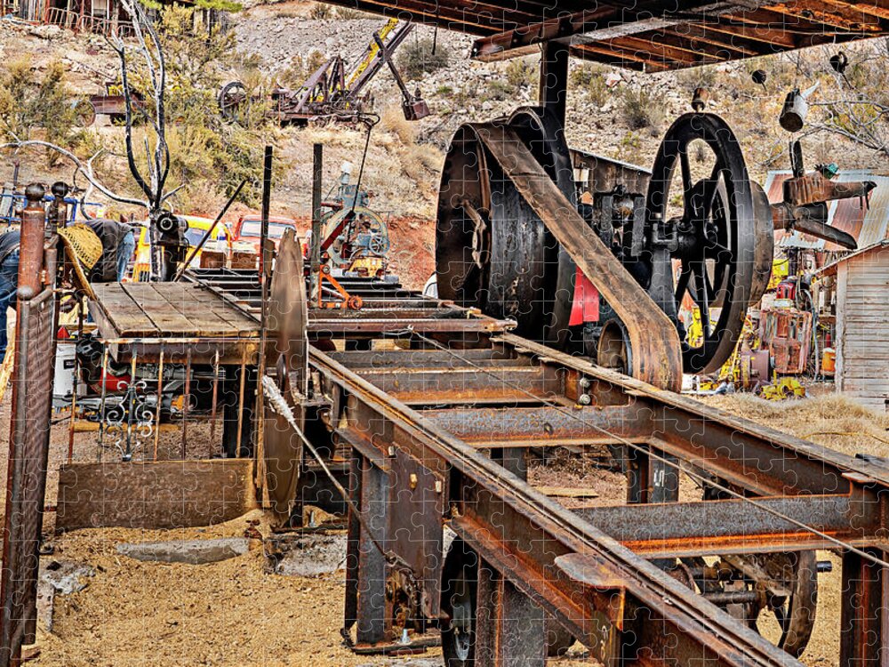  Jigsaw Puzzle featuring the photograph Saw Mill by Al Judge