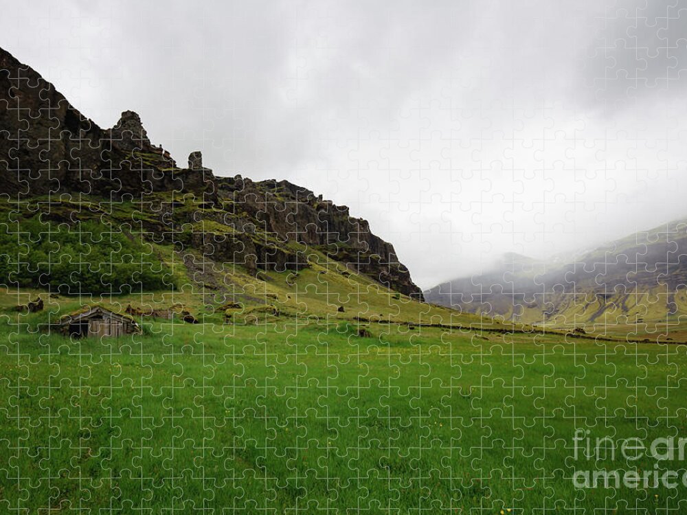 Nupsstadur Jigsaw Puzzle featuring the photograph Scenic Nupsstadur by Eva Lechner