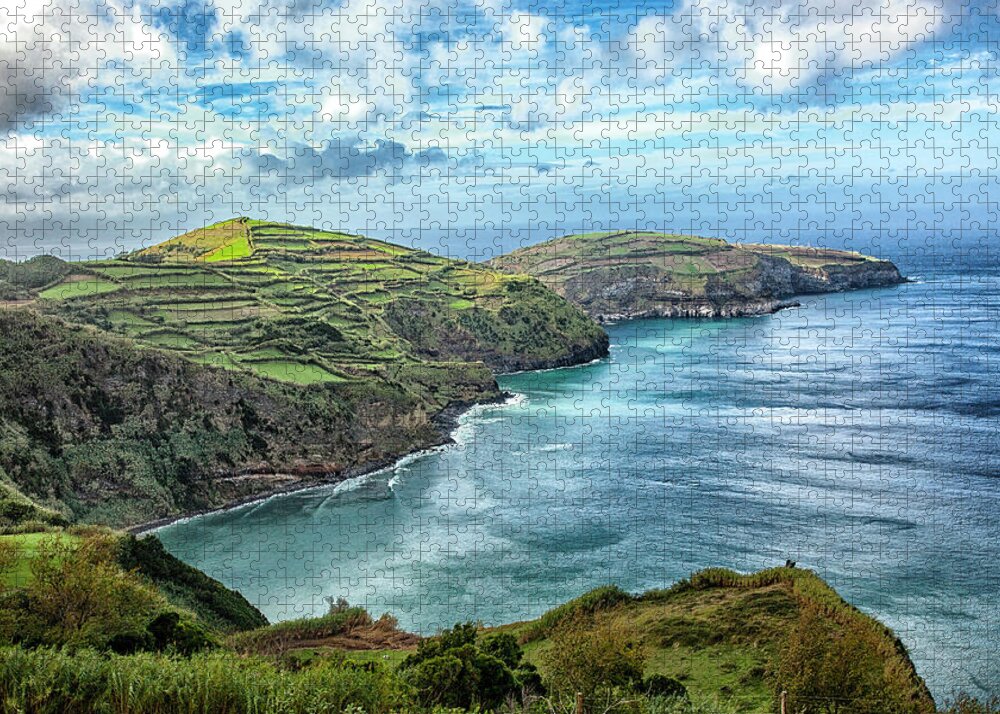 Azores Jigsaw Puzzle featuring the photograph Seaside Delights by Phil Marty