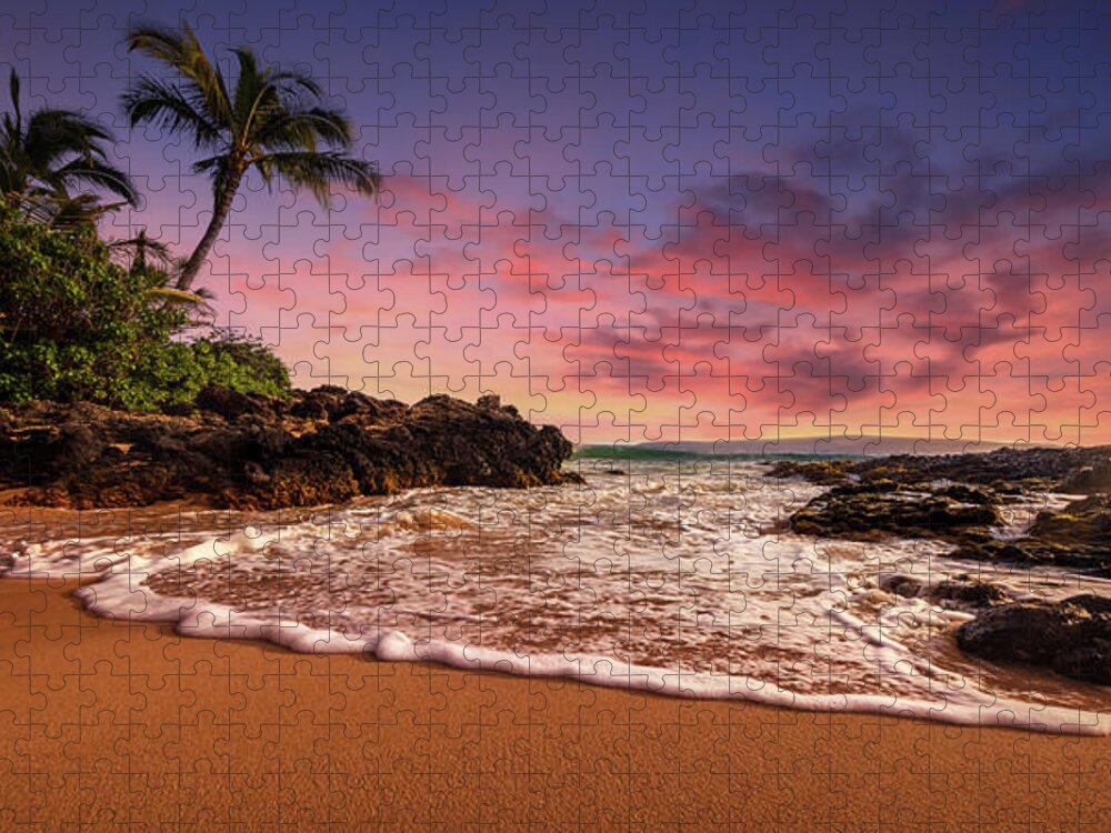 Maui Jigsaw Puzzle featuring the photograph Secret Beach by Ryan Smith